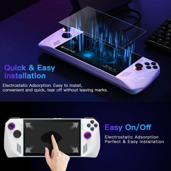 PYS [𝟐𝟎𝟐𝟒 𝐍𝐞𝐰 𝐕𝐞𝐫𝐬𝐢𝐨𝐧] 2-Pack AR Screen Protector Designed for ASU - Picture 5 of 6